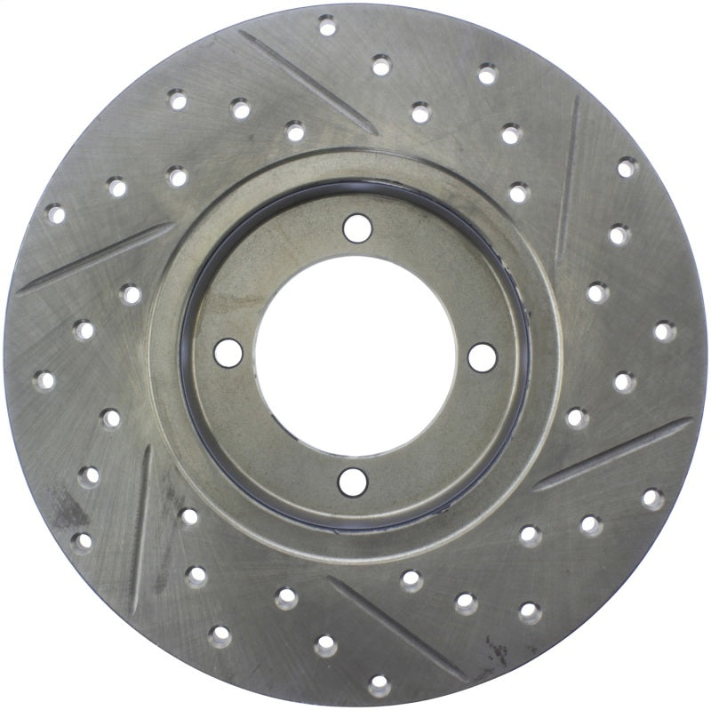 Rotor de freno deportivo ranurado y perforado StopTech