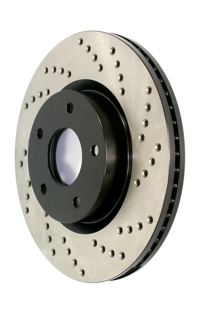 Rotor delantero derecho perforado en cruz para Lexus GS Turbo Sport de StopTech 13-18