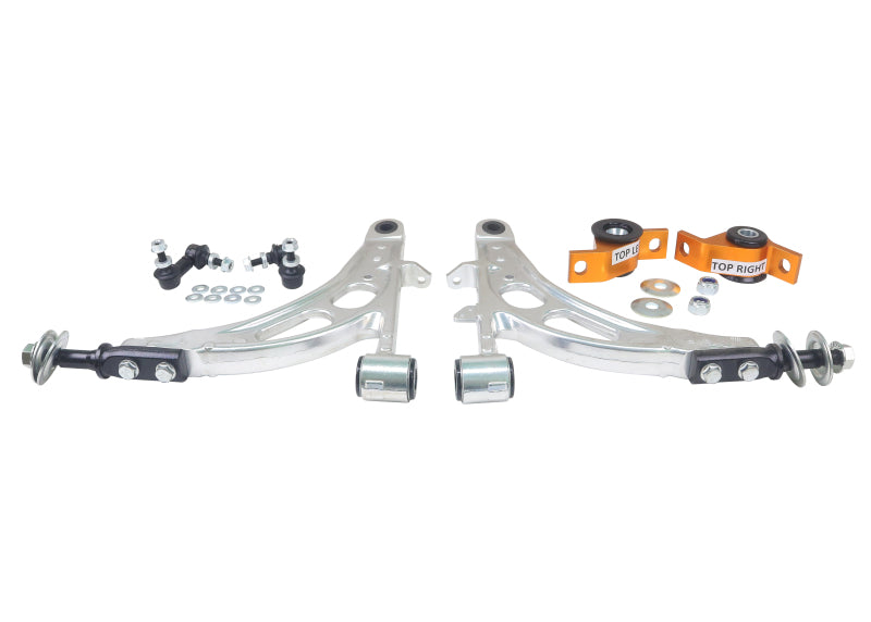 Kit de brazo de control de aleación para rendimiento de calle delantero inferior de Whiteline para Subaru Impreza 93-07