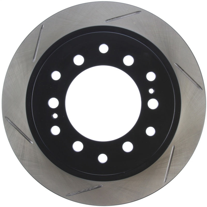 Rotor trasero derecho ranurado StopTech Power Slot para Toyota Sequoia 01-07/4 Runner 03-09/Lexus GX470 03-09