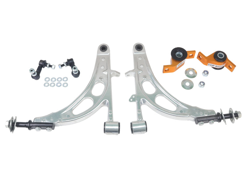 Kit de brazo de control de aleación para rendimiento de calle delantero inferior de Whiteline para Subaru Impreza 93-07