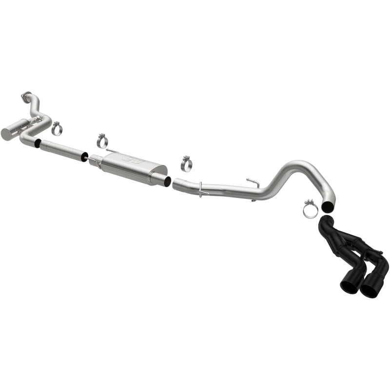 Sistema de escape Cat-back Magnaflow 2024 Toyota Tacoma Speq Series (puntas negras)