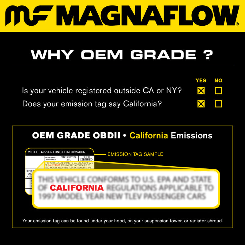 Convertidor MagnaFlow Universal 2.50 OEM