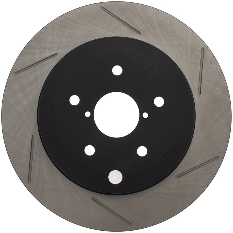 Rotor ranurado trasero izquierdo StopTech Power Slot 08-10 Subaru Impreza STi