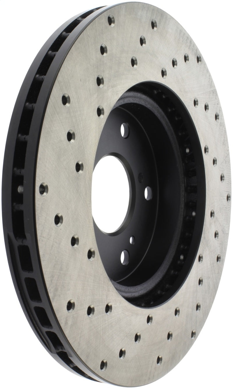 Rotor delantero izquierdo perforado en cruz StopTech 99-08 Acura TL (calibre STD) / 01-03 CL / 04-09 TSX