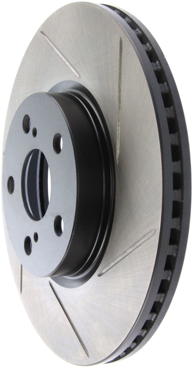 Rotor delantero izquierdo ranurado StopTech Power Slot 08-09 Scion xD / 09 Pontiac Vibe