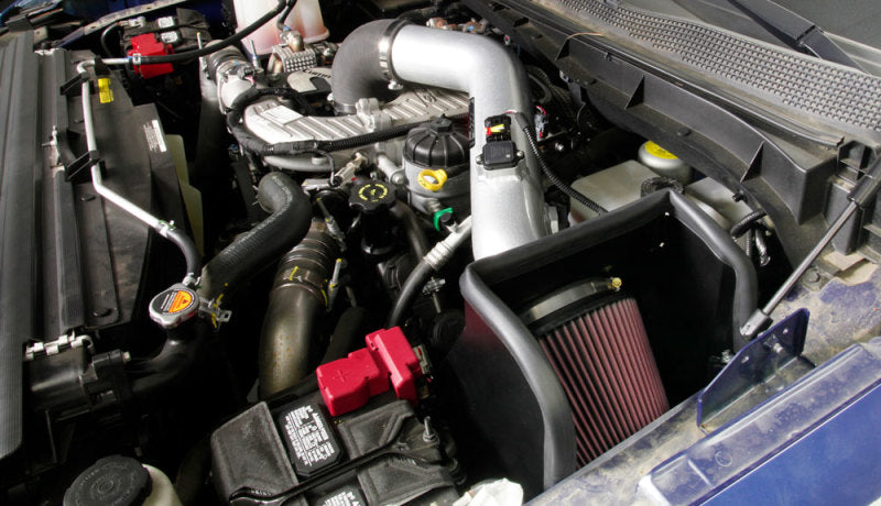 Kit de admisión de aire de alto rendimiento K&amp;N 16-17 Nissan Titan XD V8-5.0L - Metal