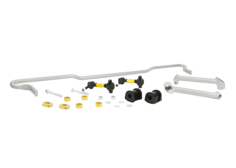 Barra estabilizadora trasera Whiteline 12+ Scion FR-S / 12+ Subaru BRZ / 12+ Toyota 86 de 18 mm X ajustable HD con enlaces finales