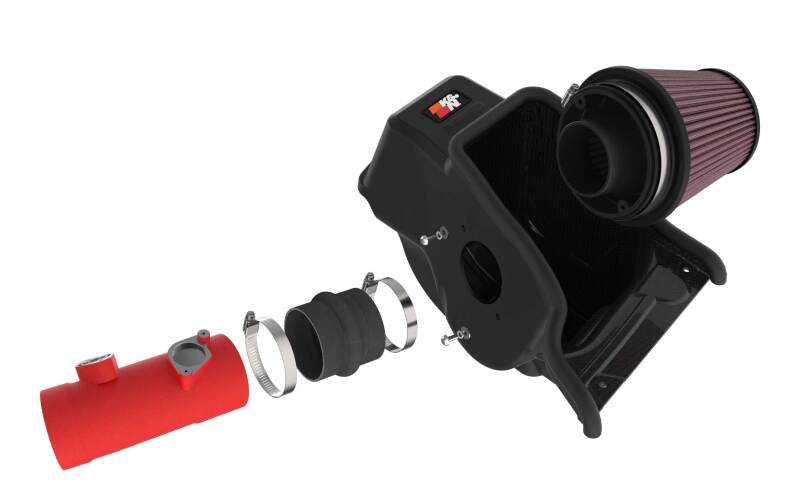 Sistema de admisión de aire de alto rendimiento K&amp;N 2023+ Honda Civic Type R / 2024+ Acura Integra Type S