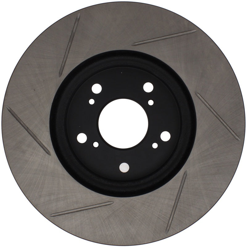 Rotor delantero izquierdo con ranuras StopTech Power Slot para Acura TL 99-08 (pinza estándar) / CL 01-03 / TSX 04-09