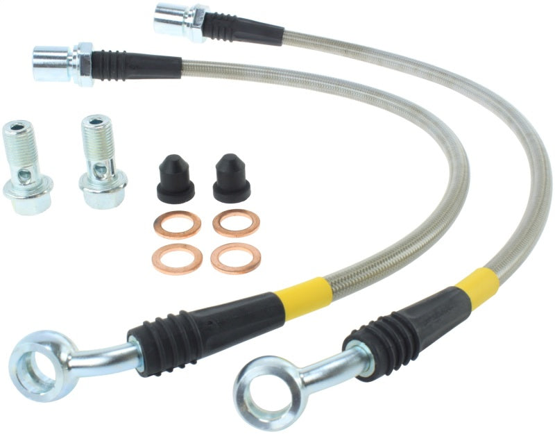 Conductos de freno traseros de acero inoxidable StopTech 98-05 Lexus GS300/GS350/GS400/GS430/GS450H