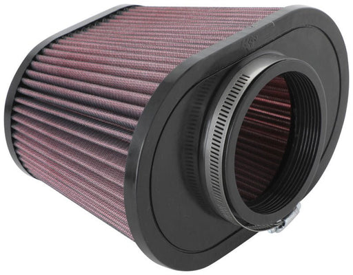 K&N Universal Clamp - On Air Filter 3.5in Flg ID x 8.5x5.25in B OD x 6.25x4in T OD x 5.5in H - BattleBorn SpeedShop