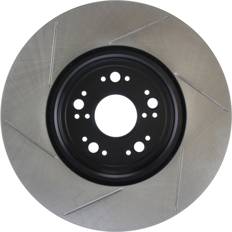 Rotor delantero izquierdo ranurado StopTech Power Slot 95-00 Lexus LS400/LS430/LS460/LS600h L