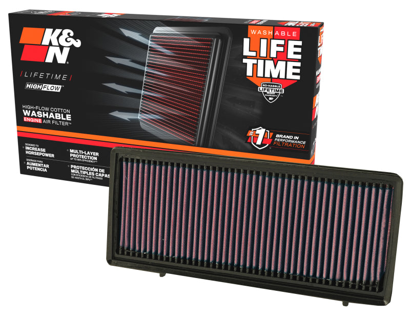 Filtro de aire K&amp;N 07-13 Nissan Altima 2.5L-4L