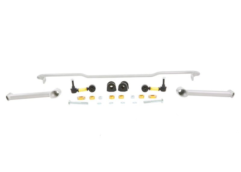 Barra estabilizadora trasera Whiteline 12+ Scion FR-S / 12+ Subaru BRZ / 12+ Toyota 86 de 18 mm X ajustable HD con enlaces finales