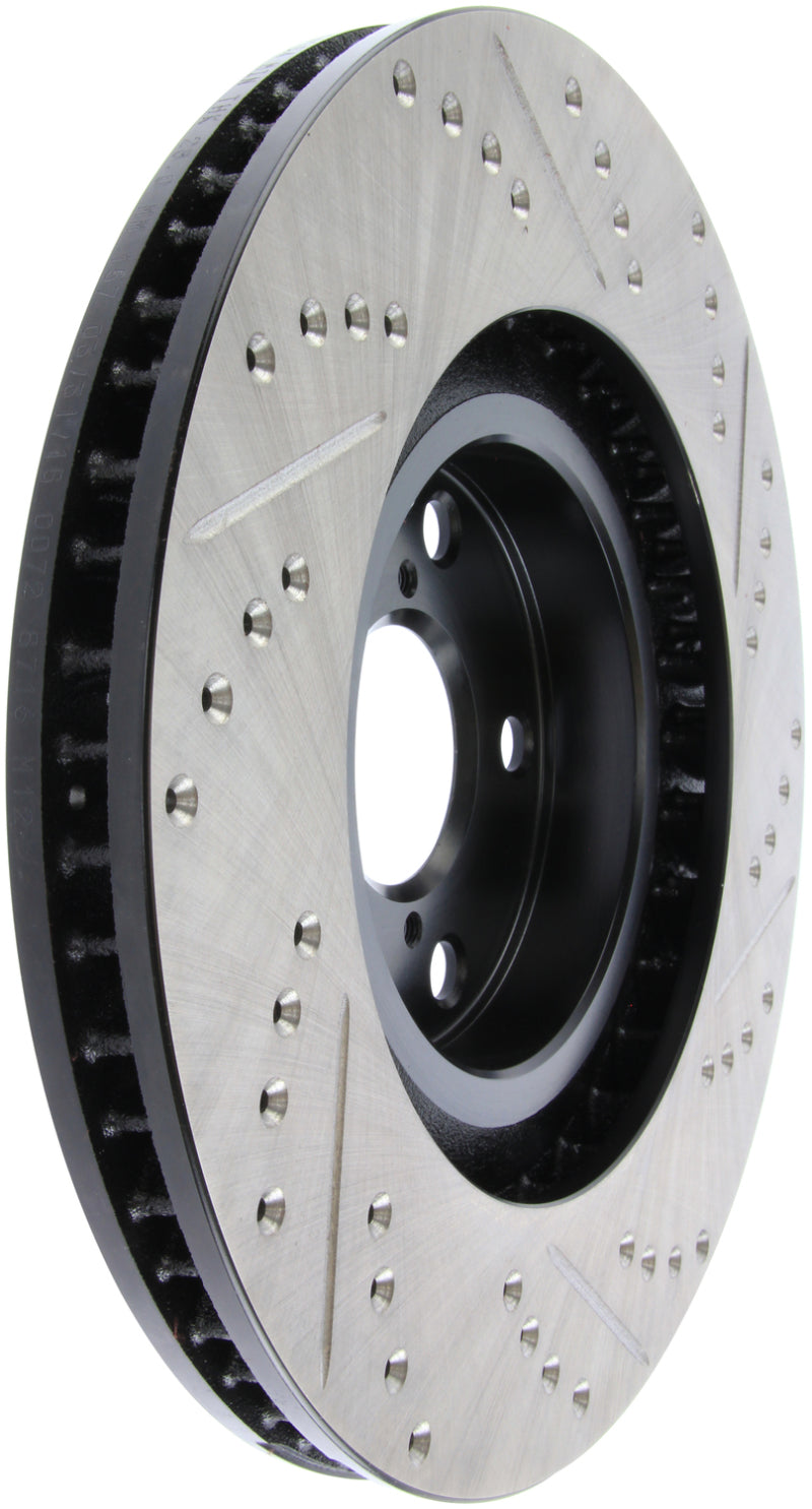 Rotor ranurado y perforado delantero derecho StopTech 5/93-98 Toyota Supra Turbo