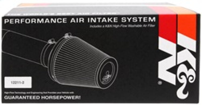 Admisión de aire corto Typhoon rojo H4 de 2,5 L para WRX/STi K&amp;N 08-11