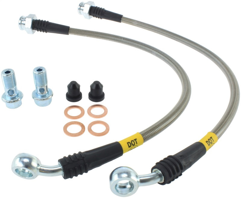 Kit de latiguillos de freno de acero inoxidable StopTech (trasero)