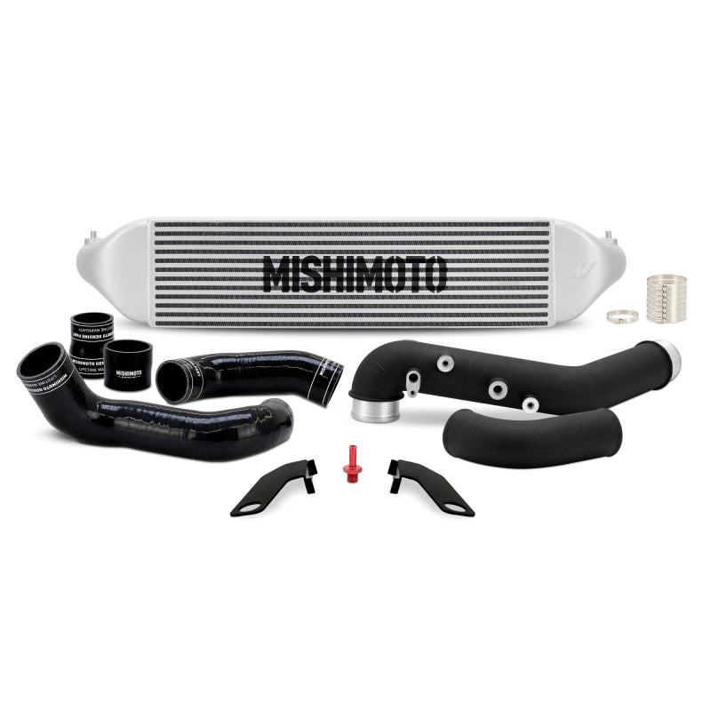 Mishimoto 2023+ Honda Civic Type-R Intercooler Kit w/Pipes - Silver Intercooler/Black Pipes