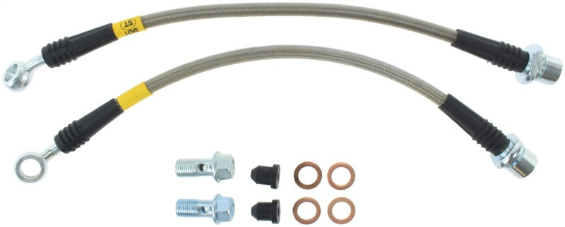 Conductos de freno traseros de acero inoxidable StopTech 00-05 Celica GT-S/05-08 Scion tC