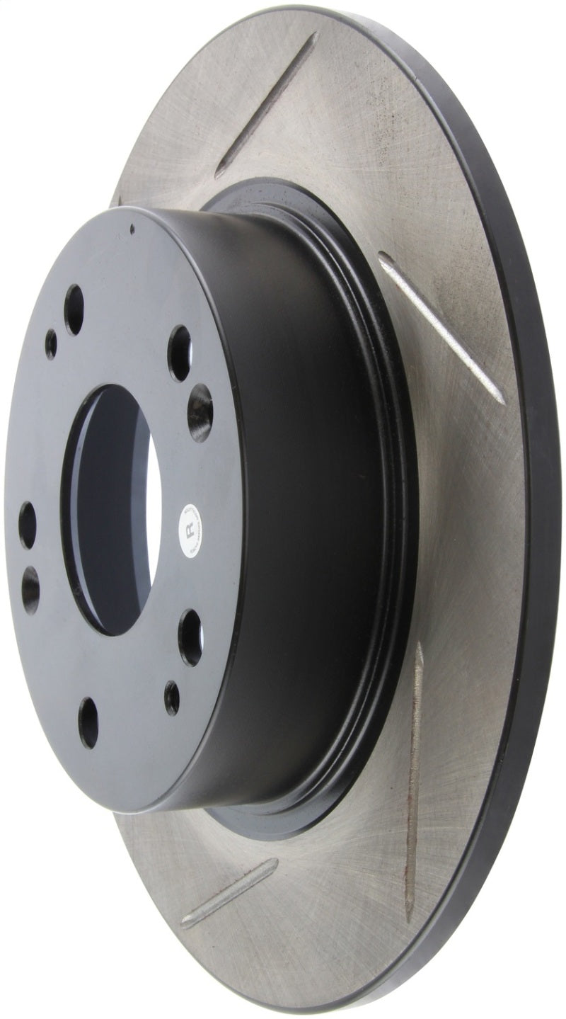Rotor trasero derecho ranurado StopTech Power Slot 04-08 Acura TSX / 03-07 Honda Accord V6 Coupe