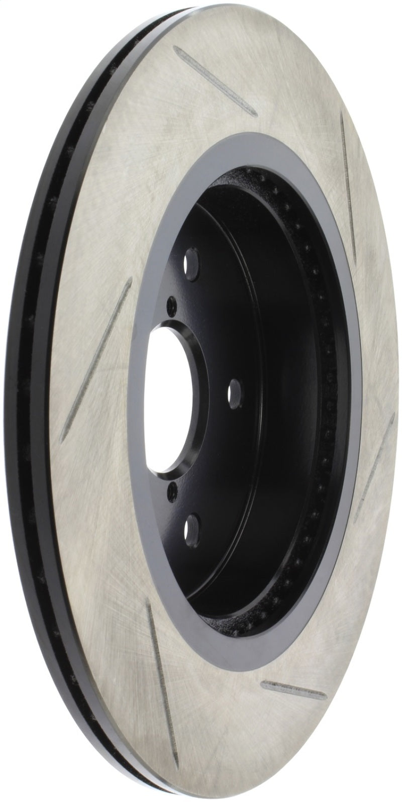 Rotor trasero derecho ranurado deportivo StopTech 16-17 Subaru WRX con tecnología EyeSight