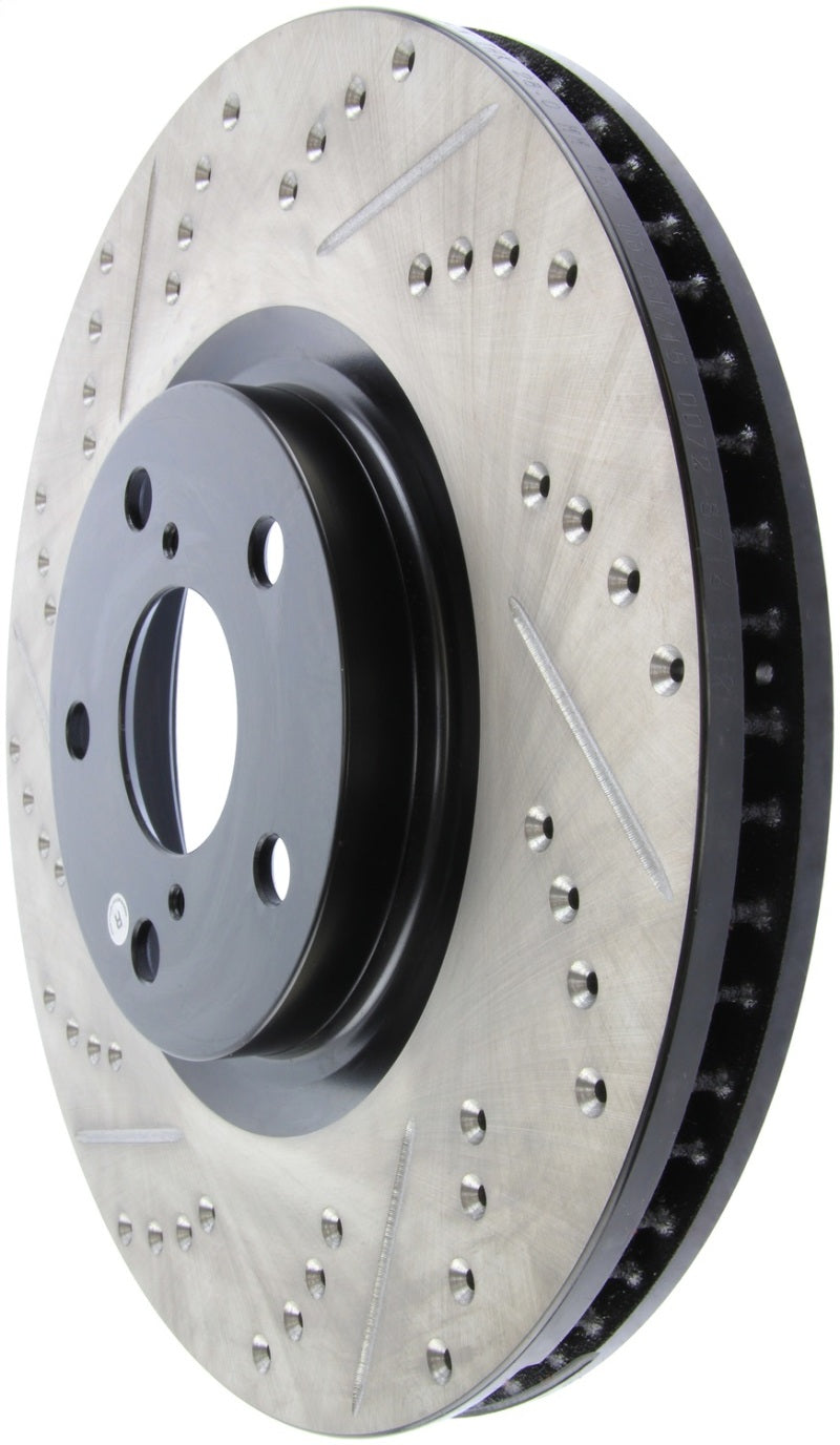 Rotor ranurado y perforado delantero derecho StopTech 5/93-98 Toyota Supra Turbo