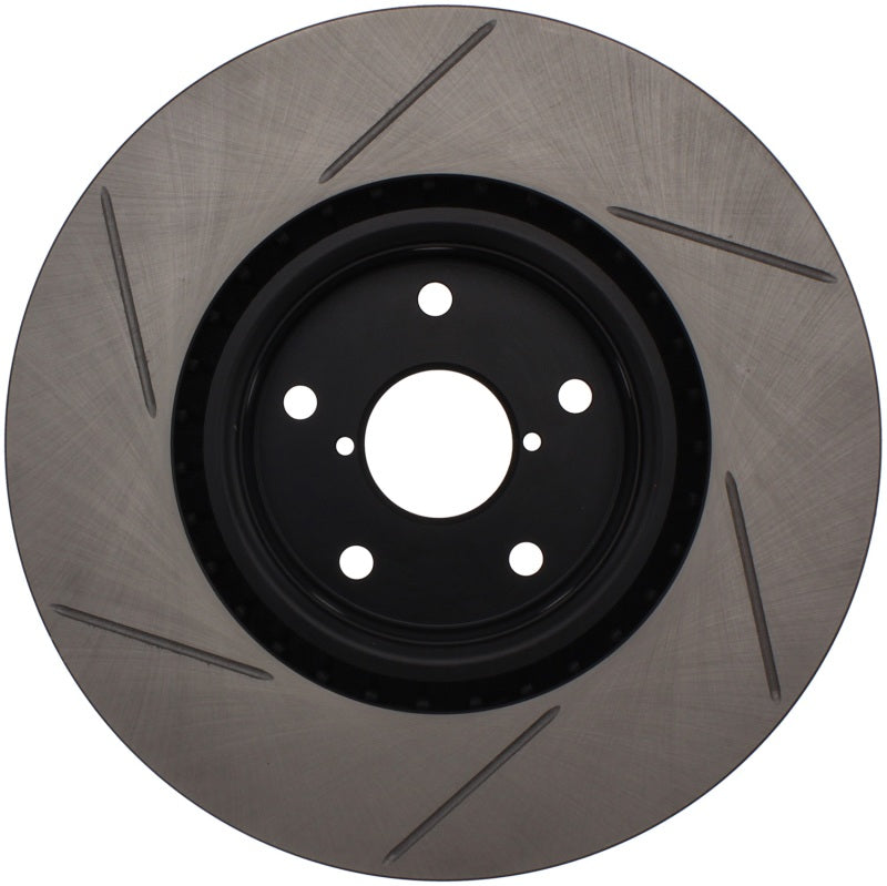 Rotor ranurado delantero izquierdo StopTech Power Slot 05-08 STi