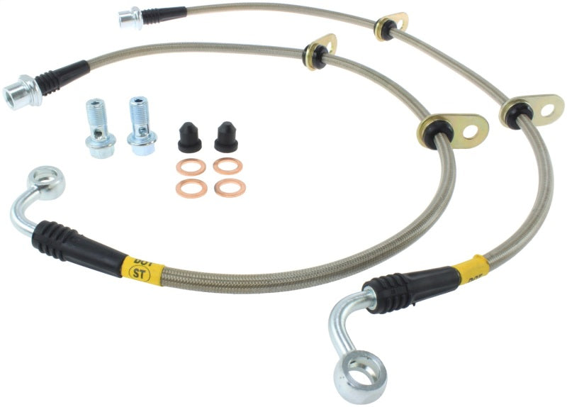 Kit de latiguillos de freno de acero inoxidable StopTech (delanteros)