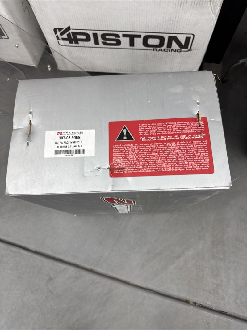 Colector de admisión Skunk2 307-05-9055 Ultra Race negro de 3,5 l para VTEC Serie B