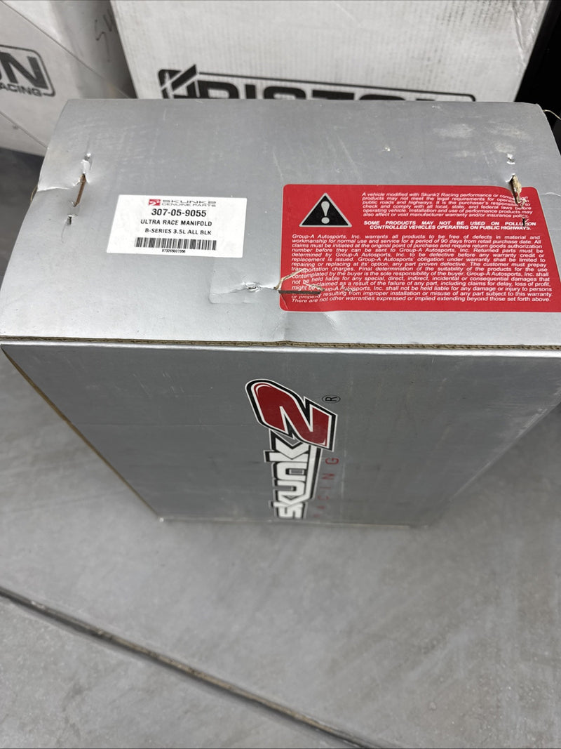Colector de admisión Skunk2 307-05-9055 Ultra Race negro de 3,5 l para VTEC Serie B