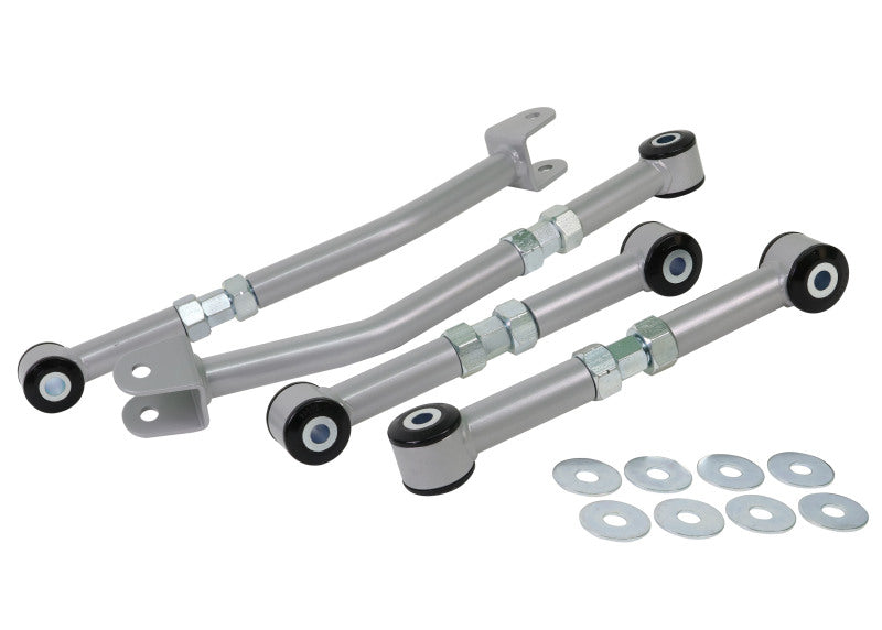 Brazo de control inferior trasero Whiteline 98-08 Subaru Legacy Liberty: ajuste de convergencia/comba