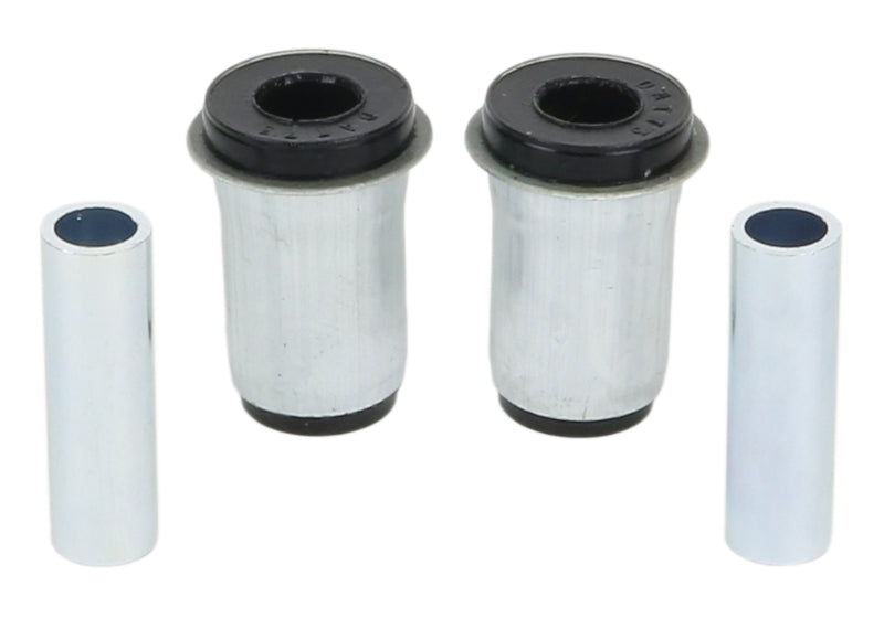Kit de bujes de brazo de control interior inferior delantero Whiteline Plus 89-98 Nissan 240SX / 10/81-89 Skyline