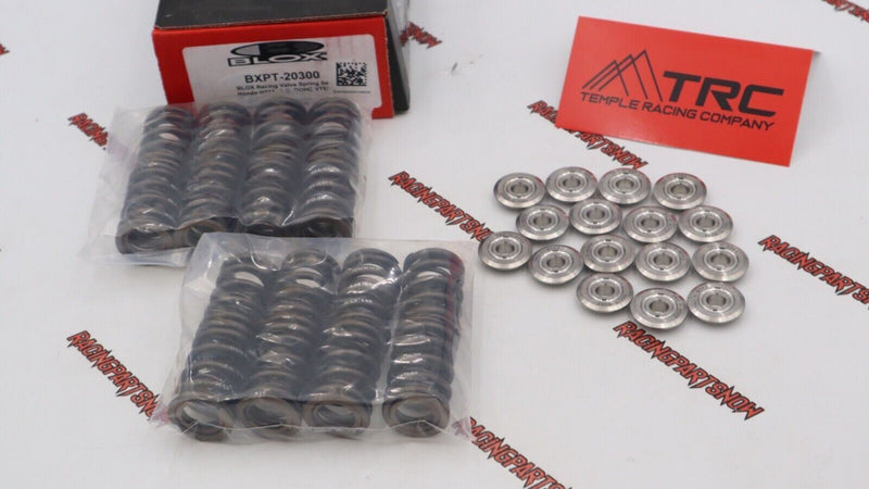 Blox Racing Dual Valve Springs TRC Titanium Retainers Honda H22 H22A Prelude