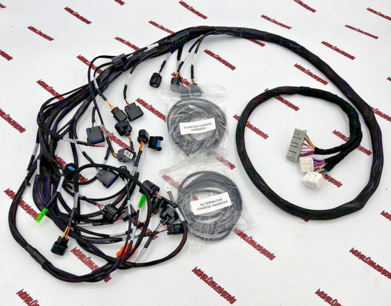 Kit de arnés de carga de motor con malla de malla K20 K24 Serie K Integra CRX EK EG 