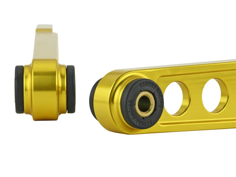 Brazo de control inferior trasero anodizado en oro Skunk2 02-06 Honda Element/02-06 Acura RSX (incluye herramienta de dado)