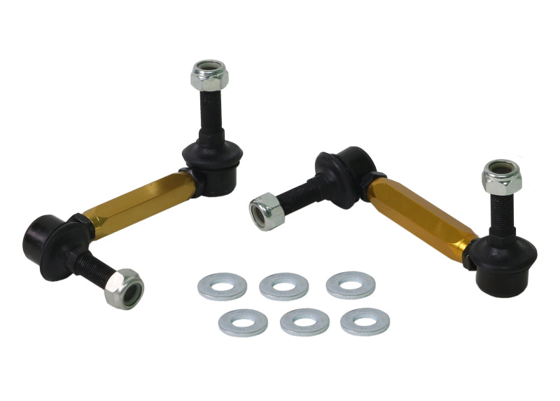 Kit de enlace de barra estabilizadora delantera ajustable de alta resistencia Whiteline 06-09 Toyota FJ Cruiser GSJ10 / 09+ GSJ15