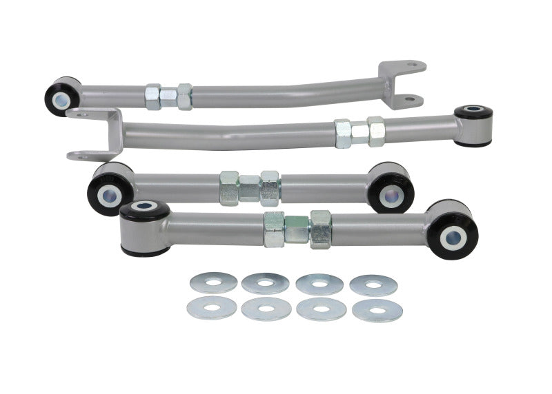 Brazo de control inferior trasero Whiteline 98-08 Subaru Legacy Liberty: ajuste de convergencia/comba