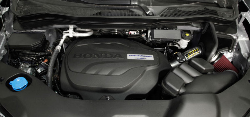 Admisión de aire frío gris metalizado AEM 2017 Honda Pilot V6-3.5LF/I