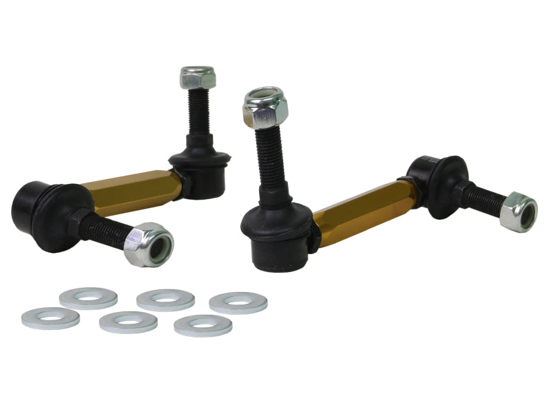 Kit de enlace de barra estabilizadora delantera ajustable de alta resistencia Whiteline 06-09 Toyota FJ Cruiser GSJ10 / 09+ GSJ15
