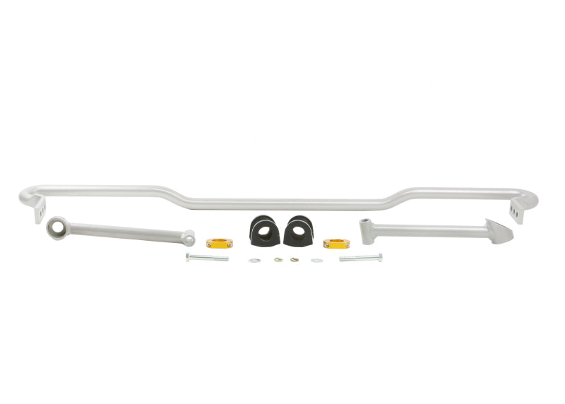Barra estabilizadora trasera Whiteline 08+ Subaru WRX Hatch / 08-09 Subaru STi de 24 mm, XX, resistente, ajustable en hoja