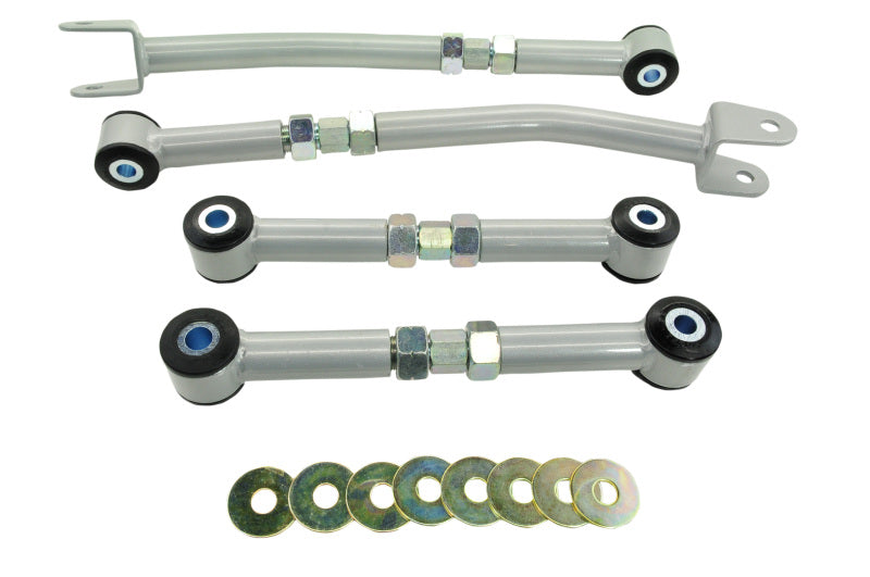 Brazo de control inferior trasero Whiteline 98-08 Subaru Legacy Liberty: ajuste de convergencia/comba