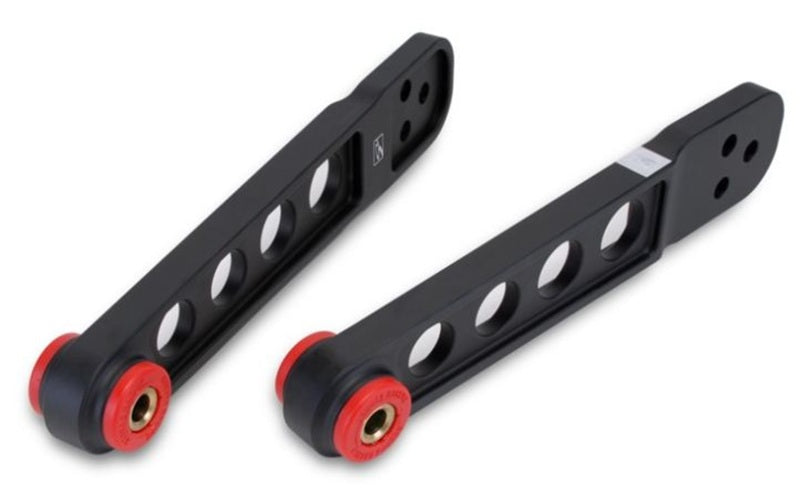 Brazo de control inferior trasero de Honda Civic 01-05 Skunk2 (serie negra) (incluye herramienta de casquillo)