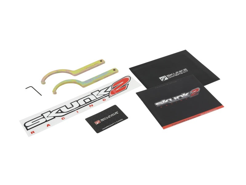 Amortiguadores tipo coilover Skunk2 88-91 Honda Civic/CRX Pro-ST (delanteros 10 kg/mm ​​- traseros 8 kg/mm)