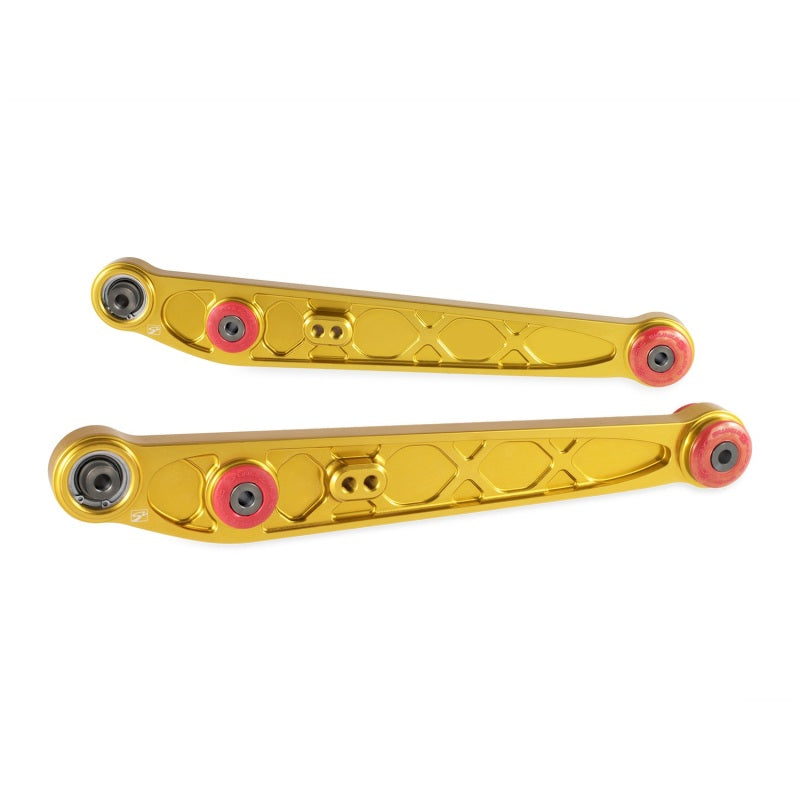 Juego de brazos de control inferiores traseros Skunk2 Honda/Acura EK Alpha Series - Dorado