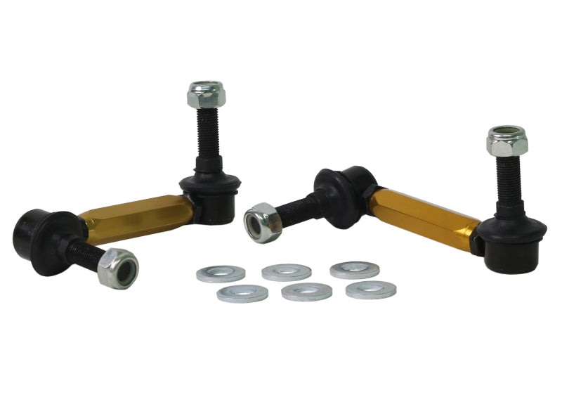 Kit de enlace de barra estabilizadora delantera ajustable de alta resistencia Whiteline 06-09 Toyota FJ Cruiser GSJ10 / 09+ GSJ15