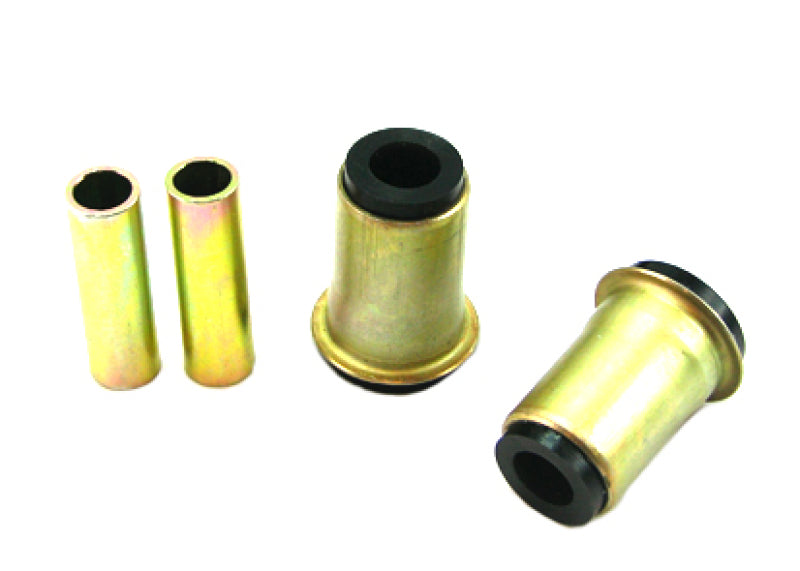 Kit de bujes de brazo de control interior inferior delantero Whiteline Plus 89-98 Nissan 240SX / 10/81-89 Skyline
