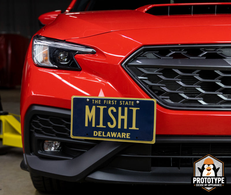 Kit de reubicación de matrícula Mishimoto para Subaru WRX 2022+