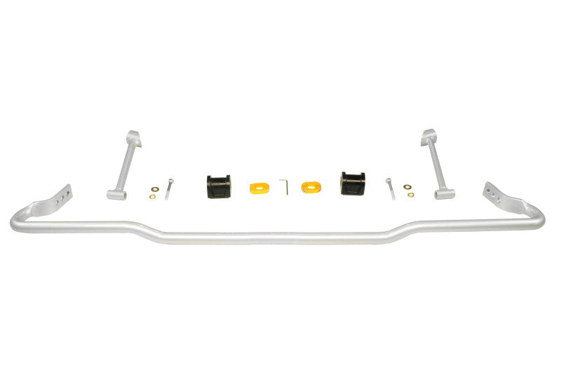 Barra estabilizadora trasera Whiteline 08+ Subaru WRX Hatch / 08-09 Subaru STi de 24 mm, XX, resistente, ajustable en hoja