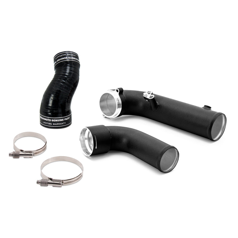 Kit de tubería de carga Mishimoto para Toyota Supra 2020+: microarrugas en negro